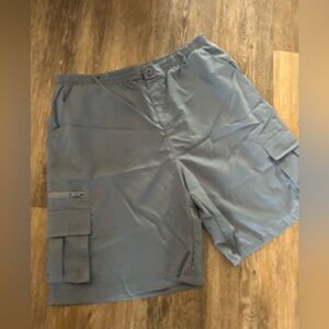 Men's Lt Weight Cargo Shorts - Slate Blue Sz 2XL Amazon New